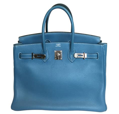 Hermes birkin 35 blue